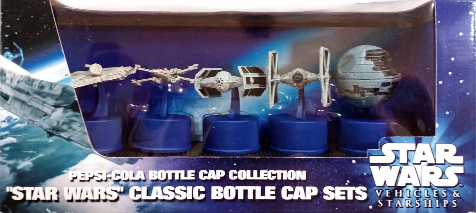 Vehicles & Starships Set #9 Coleção Star Wars Classic Bottle Cap