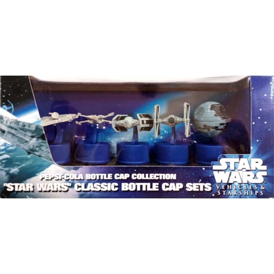 Vehicles & Starships Set #9 Coleção Star Wars Classic Bottle Cap Collection Pepsi Santory