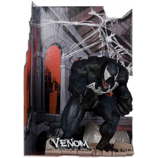 Venom The Amazing Spider-Man #316 1:10th Scale Posed Figure Mcfarlane