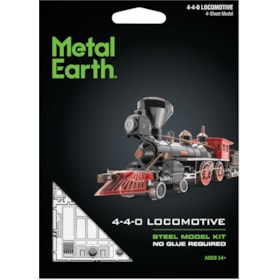 Wild West 4-4-0 Locomotive Kit de Montar de Metal - Metal Earth - Fascinations