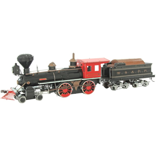 Wild West 4-4-0 Locomotive Kit de Montar de Metal - Metal Earth - Fascinations