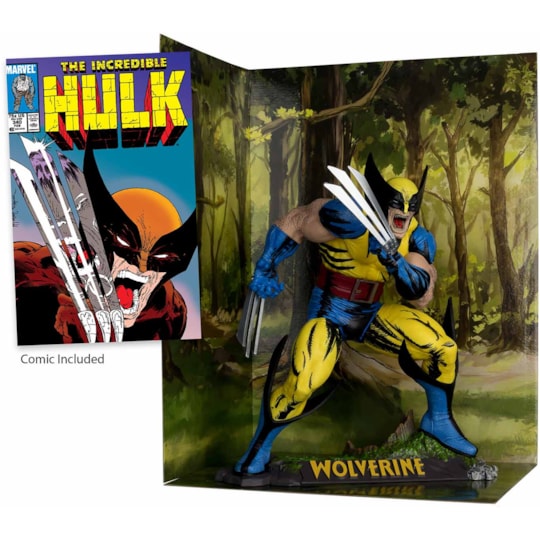 Wolverine The Incredible Hulk #340 1:6th Scaled Posed Figure Mcfarlane