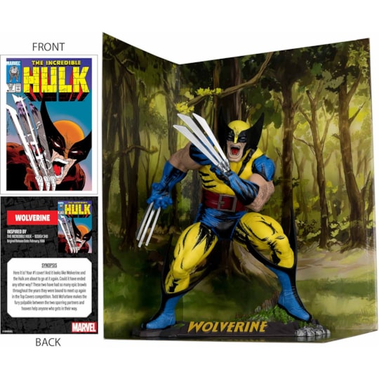Wolverine The Incredible Hulk #340 1:6th Scaled Posed Figure Mcfarlane