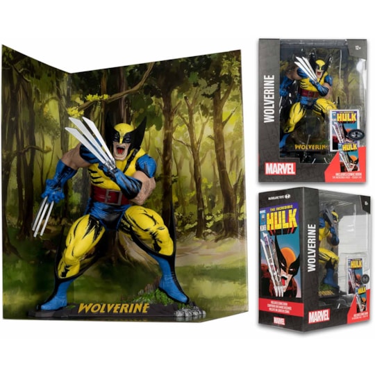 Wolverine The Incredible Hulk #340 1:6th Scaled Posed Figure Mcfarlane