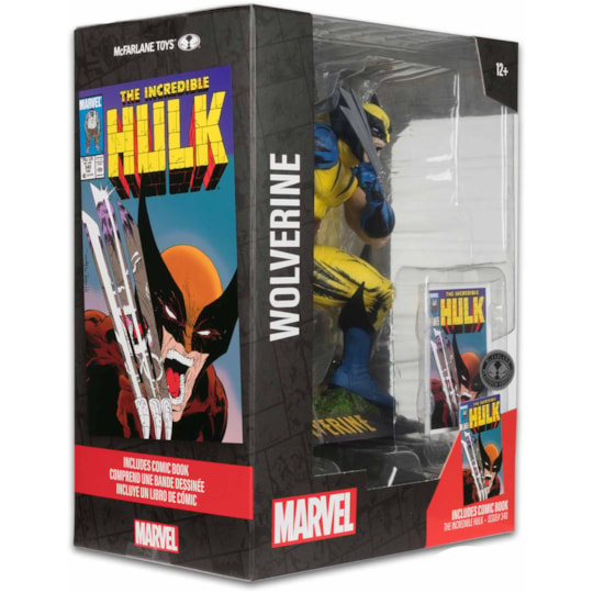 Wolverine The Incredible Hulk #340 1:6th Scaled Posed Figure Mcfarlane