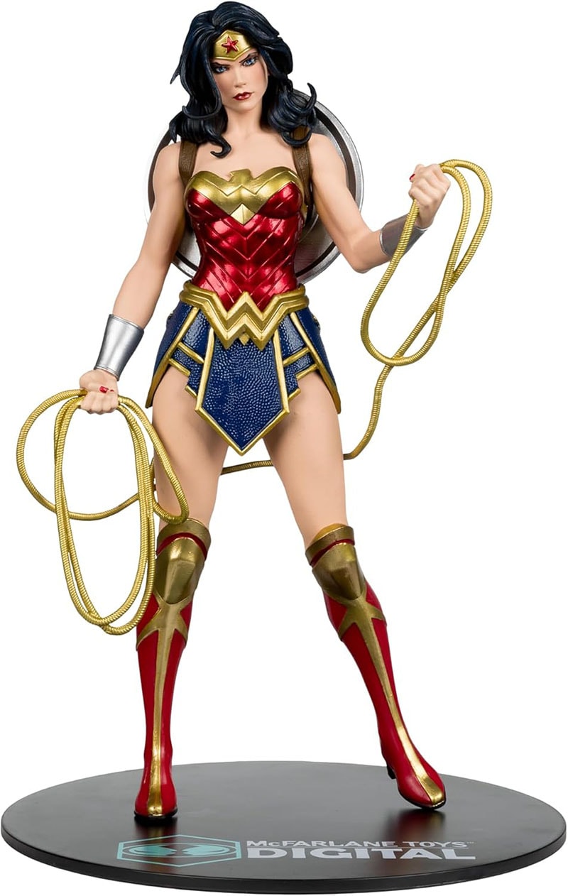 Wonder Woman 1/6 Scale Posed Figure Mcfarlane Digital DC Direct