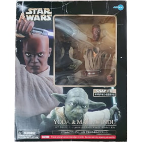 Yoda & Mace Windu ARTFX 1/7 Scale Pre-Painted Soft Vinyl Model Kit - Star Wars - Kotobukiya