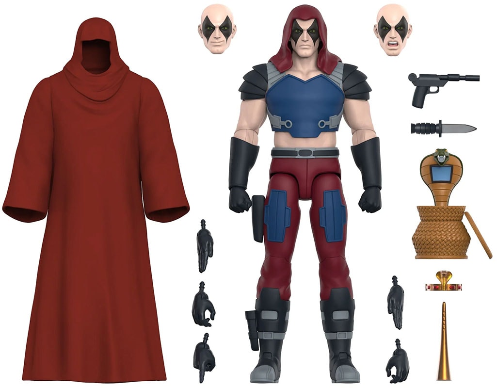 Zartan Ultimates Figure Jungle Trap SDCC 2024 Exclusive G.I. Joe
